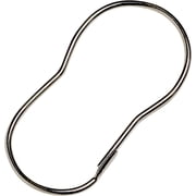 Zenith Plain Shower Curtain Hook - Single Pack