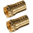 thumbnail image 1 of Zenith VA1002RG6CR Type F Coaxial Connector, Crimp-On RG6, 1 of 1