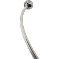 Zenith Zenna Home NeverRust Curved Shower Rod, Fixed or Tension Mount - Pack of 10
