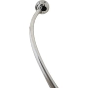 Zenith Zenna Home NeverRust Curved Shower Rod, Fixed or Tension Mount - Pack of 6