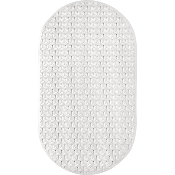 Zenith Zenna Home White Bath Mat - Single Pack