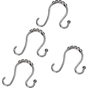 Zenith Zenna Home Zinc Shower Curtain Hook - Pack of 2