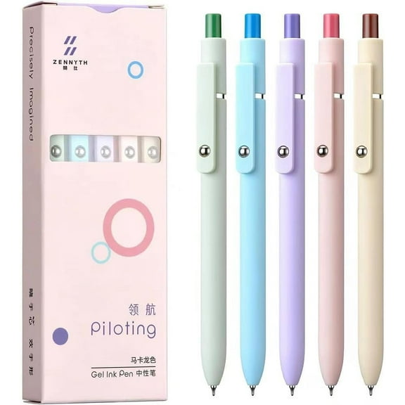 Zenith Zs12 Star Traveler Pens,Dry Quickly, Zennyth Zs12 Startraveler Aurora Accent Gel Ink Pen, Soft Grip Reduce Hand Fatigue, Zenith Gel Pens Smooth Writing