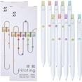 thumbnail image 1 of Zenith Zs12 Star Traveler Pens, Zennyth Zs12 Startraveler Aurora Accent Gel Ink Pen, Zenith Zs12 Startraveler Gel Ink Pen, Fine Point, Dry Quickly, Soft Grip Reduce Hand Fatigue(10pcs Retro color), 1 of 7