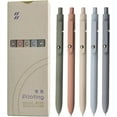 thumbnail image 1 of Zenith Zs12 Star Traveler Pens, Zennyth Zs12 Startraveler Aurora Accent Gel Ink Pen, Zenith Zs12 Startraveler Gel Ink Pen, Fine Point, Dry Quickly, Soft Grip Reduce Hand Fatigue(5pcs Macaron color), 1 of 7