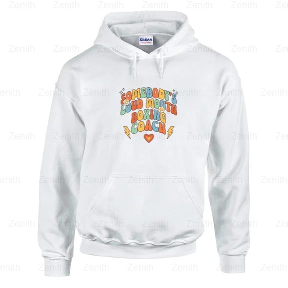 Zenith52 Funny Loudmouth Retro Boxing Coach Graphic for T-Shirts, Hoodies, Tops, for Unisex, up to size 5XL.