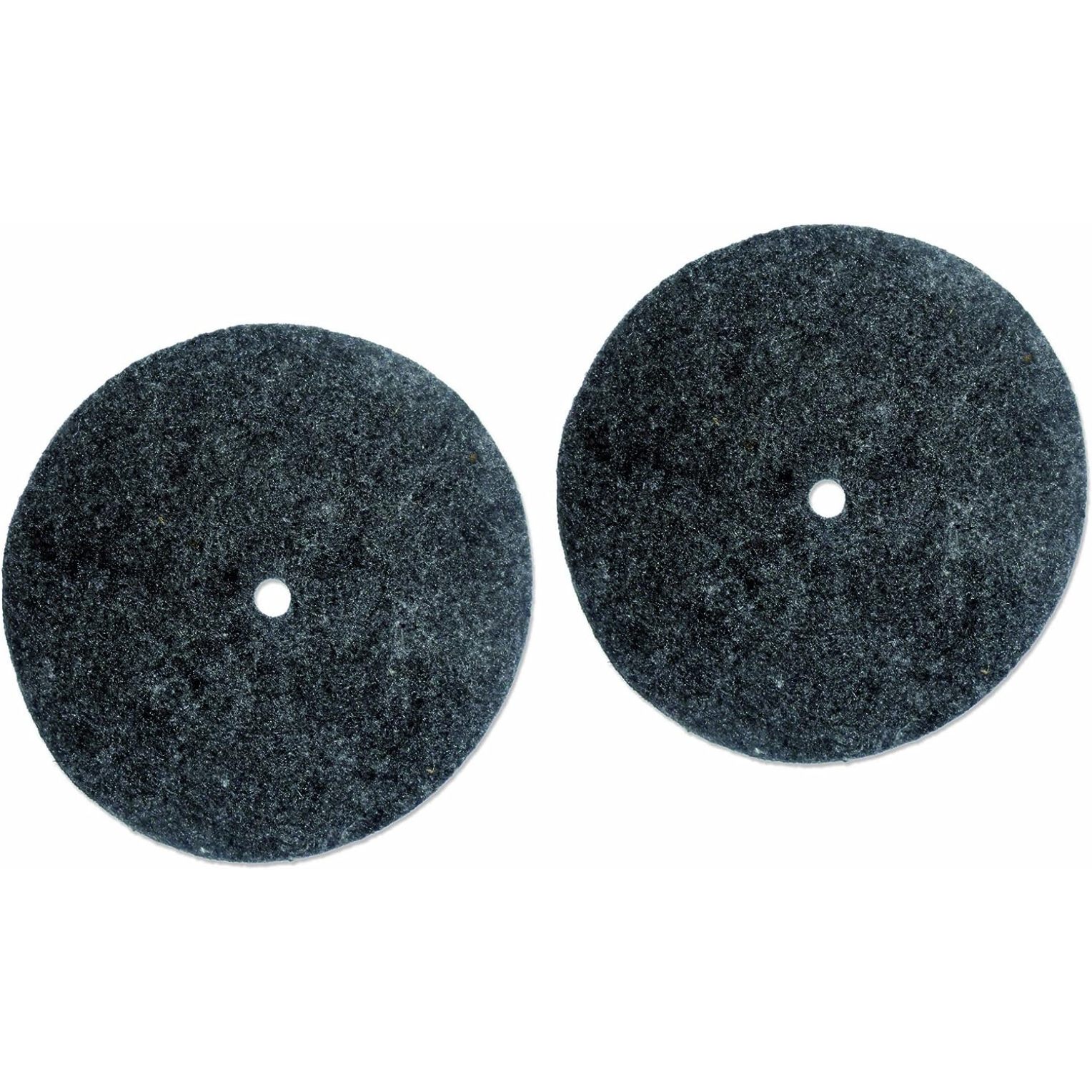 Zenitha Genuine Felt Buffing Pads Pack of Two Pads and Two Plastic