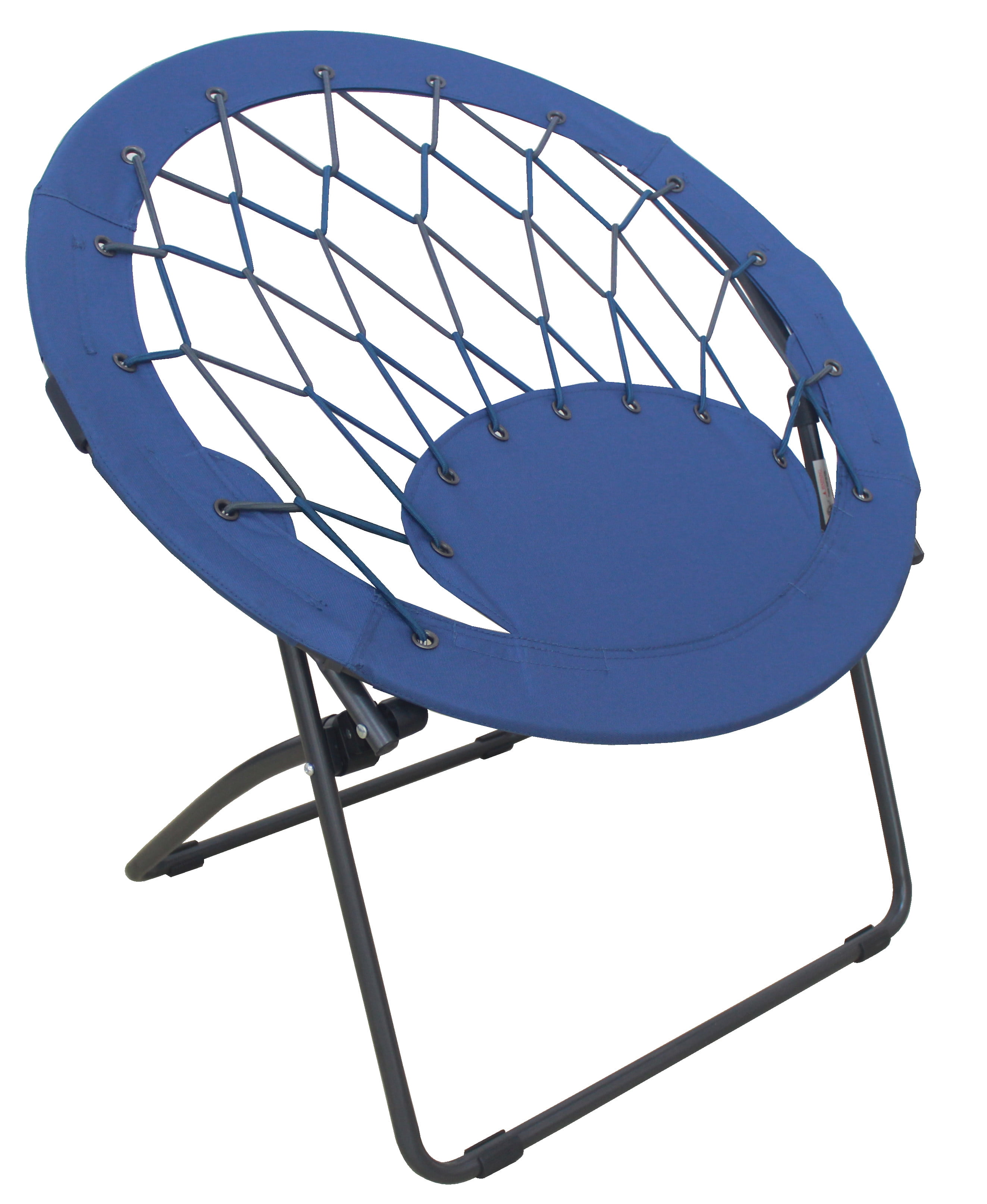 Zenithen Bungee Folding Dish Chair Blue Pack of 1 Walmart