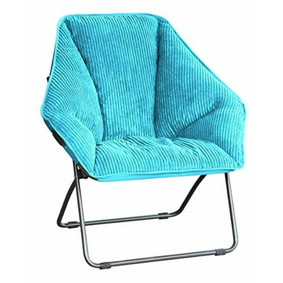 Zenithen Fabric Folding Chair, Light Teal