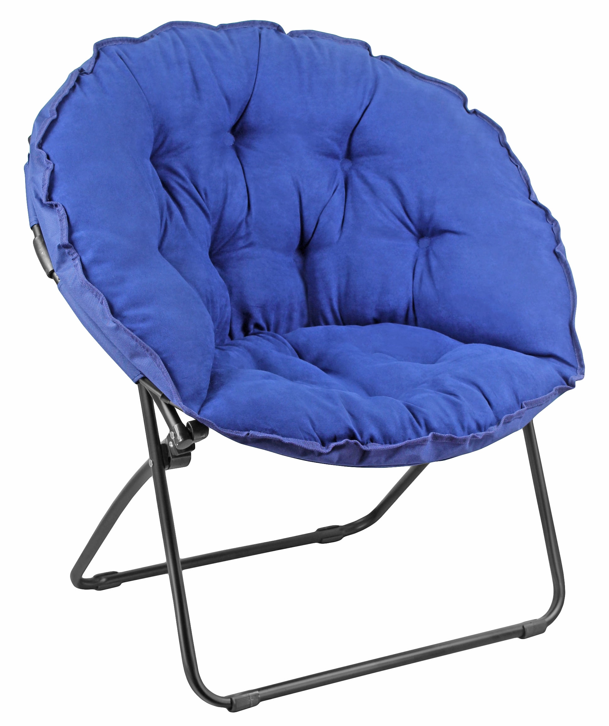 Zenithen Round Foldable Padded Dish Saucer Chair For Dorm Bedroom 32