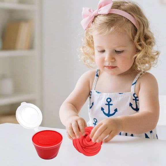 Zenithome 2.3In X 1.7In X 1.5In Ultra Soft Butter Smooth Stretchy Vivid Beige Furry Cloud Slime for Sensory Play Stress Relief Creative Diy Craft