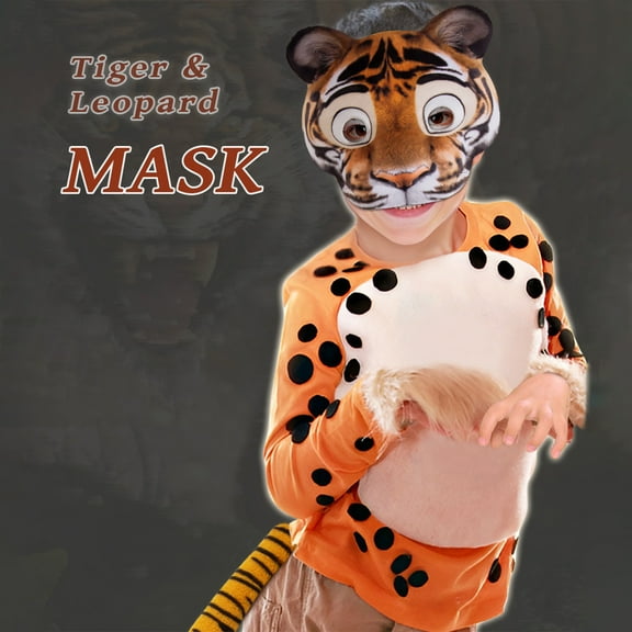 Zenithome 3D Animal Mask for Halloween Party, Festival Dance Costume, Masquerade & Theme Party Role Play, Comfortable EVA Foam, Secure Fit, Clear Vision