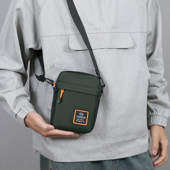 Zenithome Anti-Theft Chest Sling Bag for Men & Women, Large Capacity Waterproof Nylon Crossbody Backpack for Travel, Cycling, Commuting, Outdoor Sports