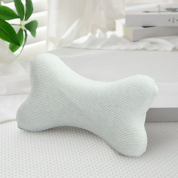 Zenithome Car Driver'S Seat Neck Pillow Soft Breathable Slow Springback for Driving Office Travel P-ink Blue Gray Green Coffee Cotton Comfy