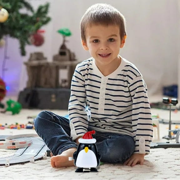 Zenithome Christmas Wind Up Toys, Novelty Clockwork Jumping Action Toys for Party Favors & Gift Bags