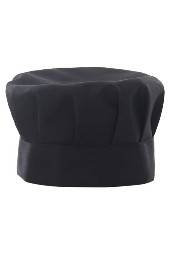 Elastic Chef Hat for Adults - One Size Fits All, Breathable Baker Cooking Hat for Kitchen, Restaurants, Hotels, Cafes & Culinary Schools - Washable & Tear-Resistant