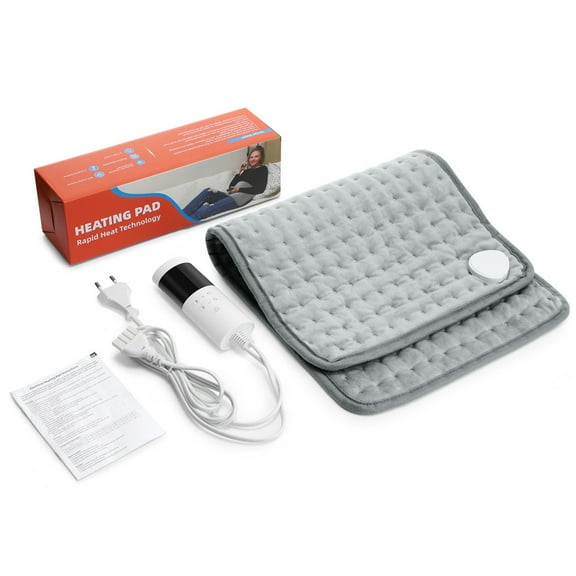 Zenithome Heating Pad Blanket, 30X23.6In, 1 - 9 Temp Control, 4 Timers, for Home, Office, Car, Soft Crystal Material