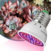 Zenithome LED Plant Growth Lamp, E27 Cup, for Home Greenhouse, Red - Blue Spectrum & Energy - Saving