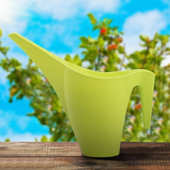 Zenithome Large Capacity 1.8L Plastic Watering Can with Long Spout, Lightweight Leak-Proof Garden Watering Pot for Indoor Outdoor Plants, Flowers, Succulents