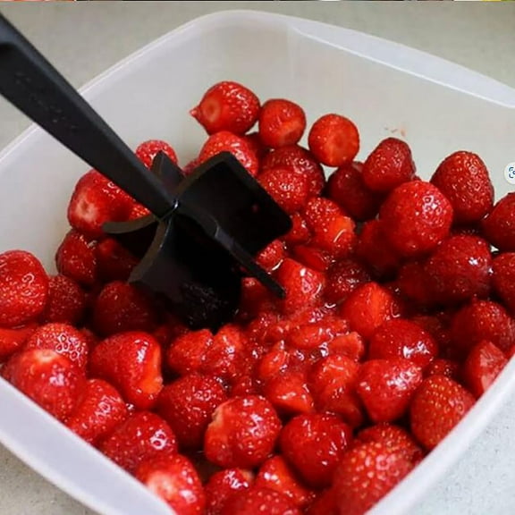 Zenithome Meat Crusher with 5 Blades 1pc, for Kitchen Meat Fruit, Durable & Non - Scratch