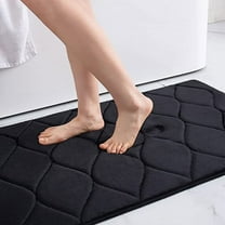Zenithome Non-Slip Absorbent Floor Mat, Machine Washable Microfiber Carpet for Bathroom Kitchen Living Room, 40x60cm