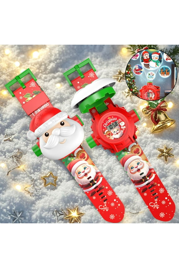 Projection Watch Multicolor Vibrant Cute Soft Fun For Home Travel Party Show Time Learn Scenes 8.66x2.55x1.18In