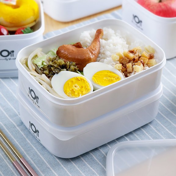 EazyTech Refrigerator Fruit Preservation Box Clear Sturdy Space Saving Leakproof for Fridge Kitchen Picnic Microwave Safe