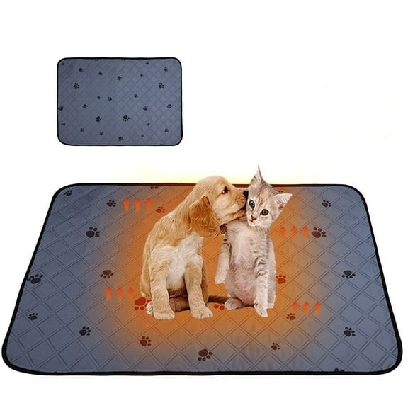 Zenithome Self Warming Cat Dog Bed Mat, Self Heating Thermal Pet Pad for Indoor Outdoor Use, Non-Slip Washable Mat, 28x40 Inch