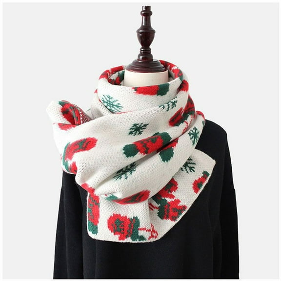 Zenithome Soft Comfortable Elegant Sheer Holiday Scarf In Multicolor for Gift Festival Travel Use In 74.8x14.96 In Size