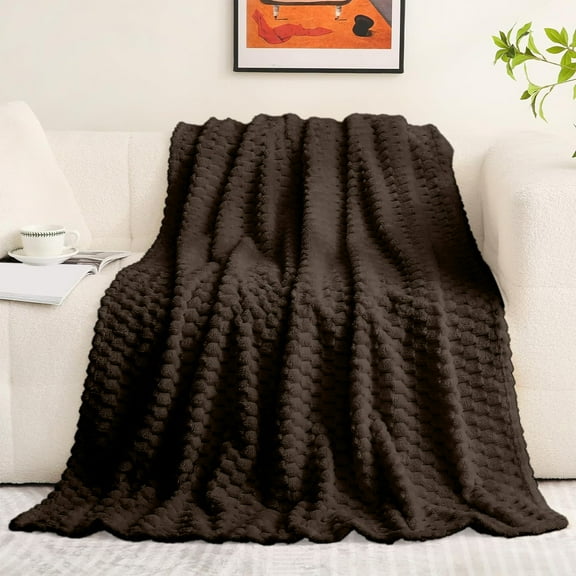 Zenithome Soft Warm Cozy Velvet Blanket for Sofa Bed Outdoor Use 39.37x27.56in 100x70cm Fluffy Washable Multicolor