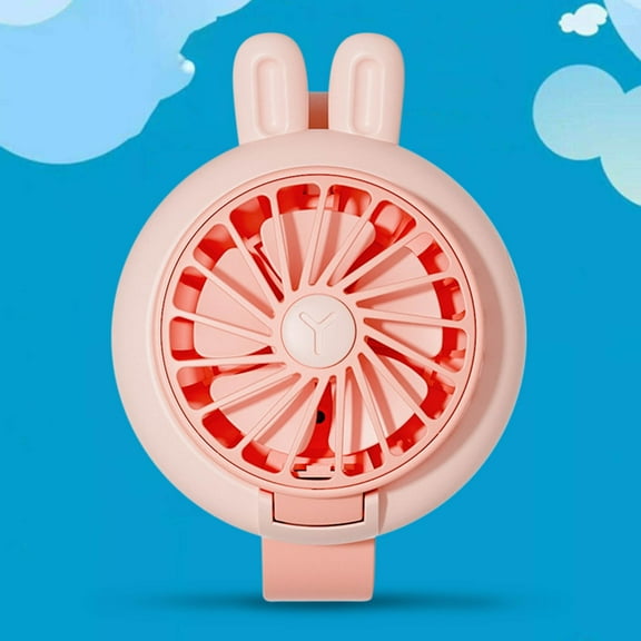 Zenithome USB Wrist Fan for Kids Travel Office, 3 - Speed, 1.5H Charge, Portable & Adjustable, Flash Light