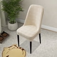 thumbnail image 1 of Zenithome Universal Elastic Dining Chair Cover, Half Round Backrest Cushion, Stretch Knitted Fabric, Machine Washable, Durable Furniture Protector for Household Use, 1 of 6