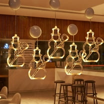 ZenithomeChristmas LED Light Set With Suction Hooks for Indoor Tree Window Holiday Decor