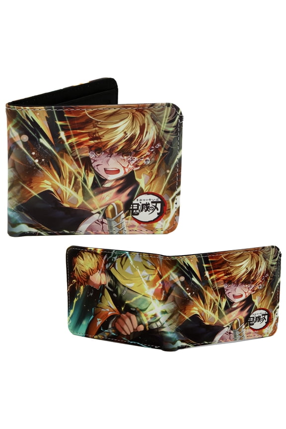 Zenitsu Agatsuma - Demon Slayer 4x5" Bi-Fold Wallet