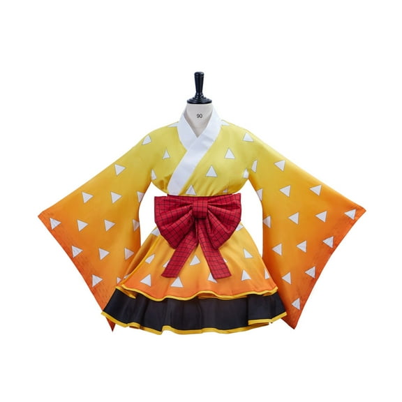 Zenitsu Agatsuma-Inspired Maid Dress - Demon Slayer Costume