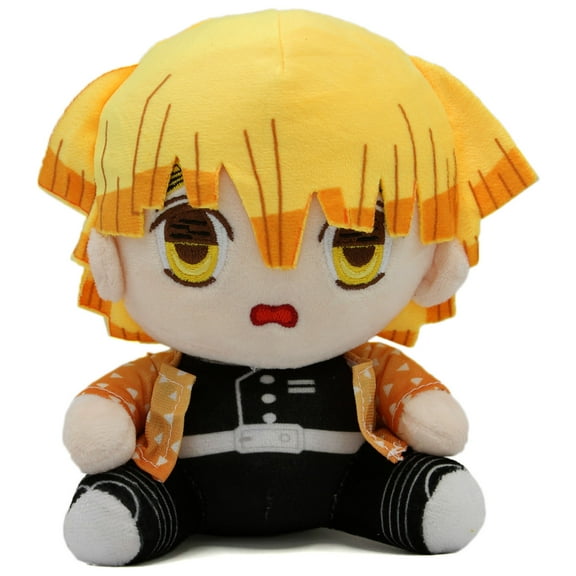Zenitsu Agatsuma Sit - Demon Slayer 7" Plush
