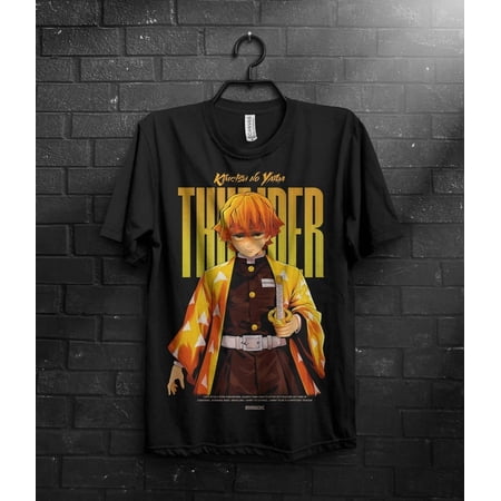 Zenitsu Shirt, Lightning Breathing Shirt, Hashira Shirt, Demon Slayer T-shirt, Gift for Him, Gift for Her, Unisex Shirt, Anime Graphic Tees2