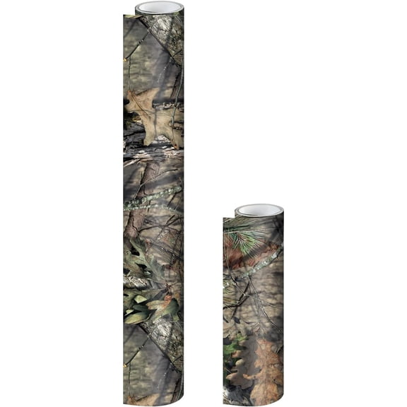 Zenjohn Matte Camo Roll Hunting Patterns, Self-Adhesive Vinyl Wrap, DIY (48"x12", Break-Up Country)