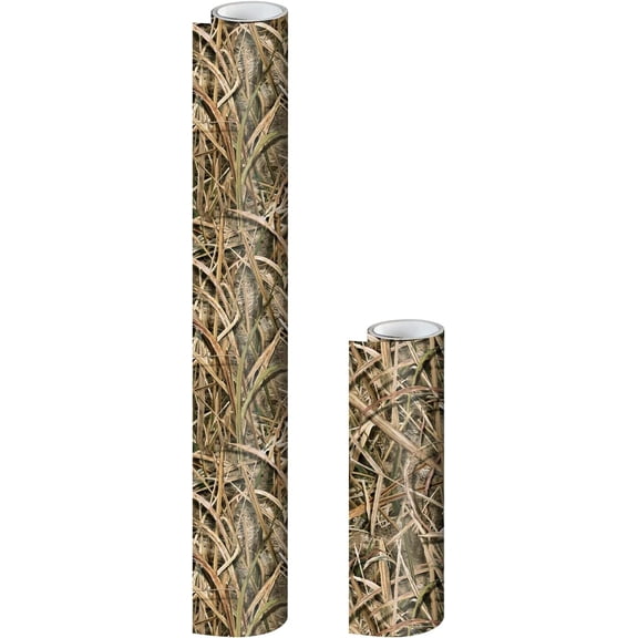 Zenjohn Matte Camo Roll Hunting Patterns, Self-Adhesive Vinyl Wrap, DIY (48"x48", Shadow Grass Blades)