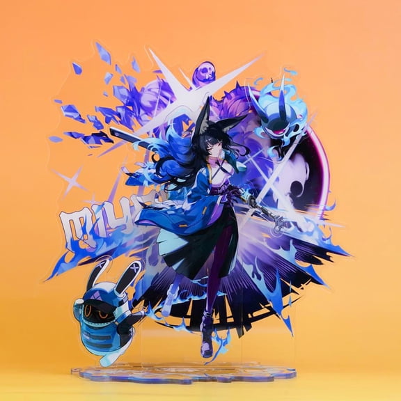 Zenless Zone Zero Hoshimi Miyabi Acrylic Standee | Premium Desk Display (1 standee_15cm)