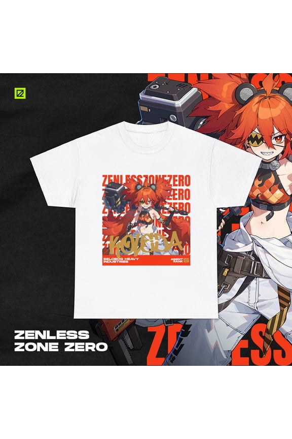 Zenless Zone Zero Koleda Shirt ZZZ Gacha Game Merch Fan Shirt Unisex Cotton