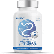 Zenlifer 90 Softgels 2000mg Liposomal Magnesium L-Threonate Supplement