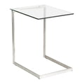 thumbnail image 1 of LumiSource Glass Zenn Glass End Table, 1 of 13