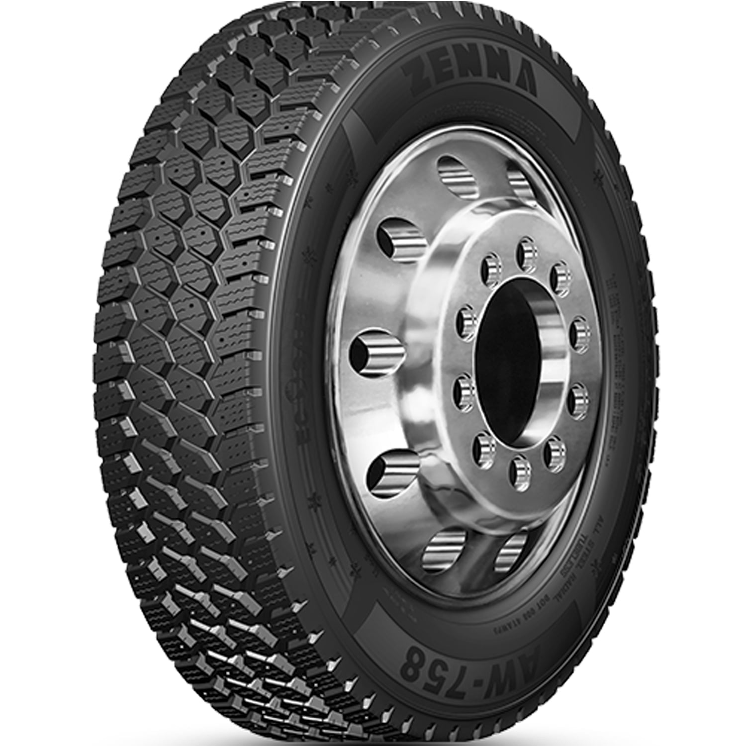 Zenna AW758 225/70R19.5 H/16PLY Commercial Tire