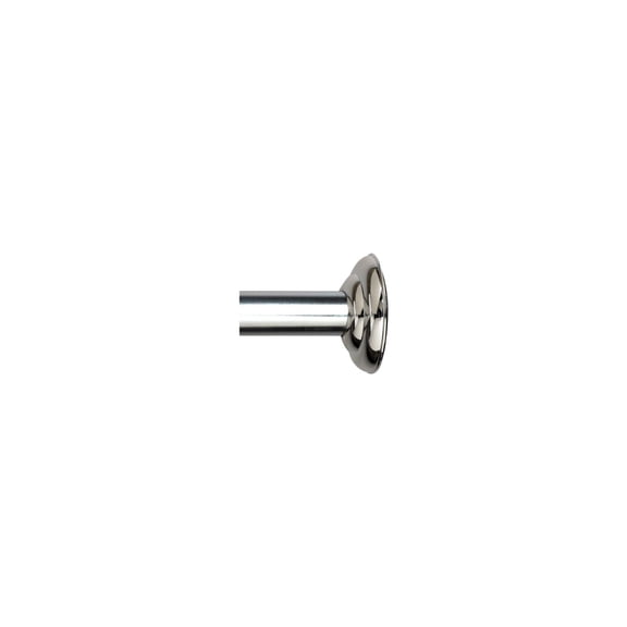 653SS Shower Rod, Screw Mount, Chrome, 41 to 72-In. - Quantity 1