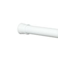 thumbnail image 1 of Zenna Home Adjustable Tension Stall Shower Rod, 26 - 40 Inches, White, 1 of 2