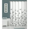 thumbnail image 1 of Zenna Home Black and White Butterfly Fabric Shower Curtain, 70" x 72", 1 of 8