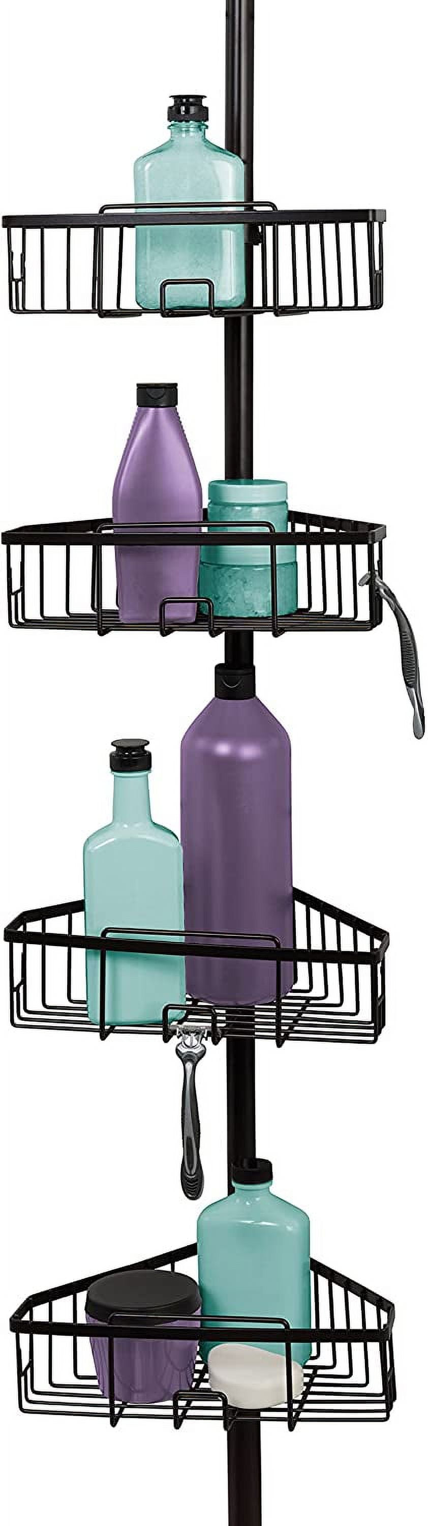 Zenna Home, Bronze Shower Tension Pole Caddy