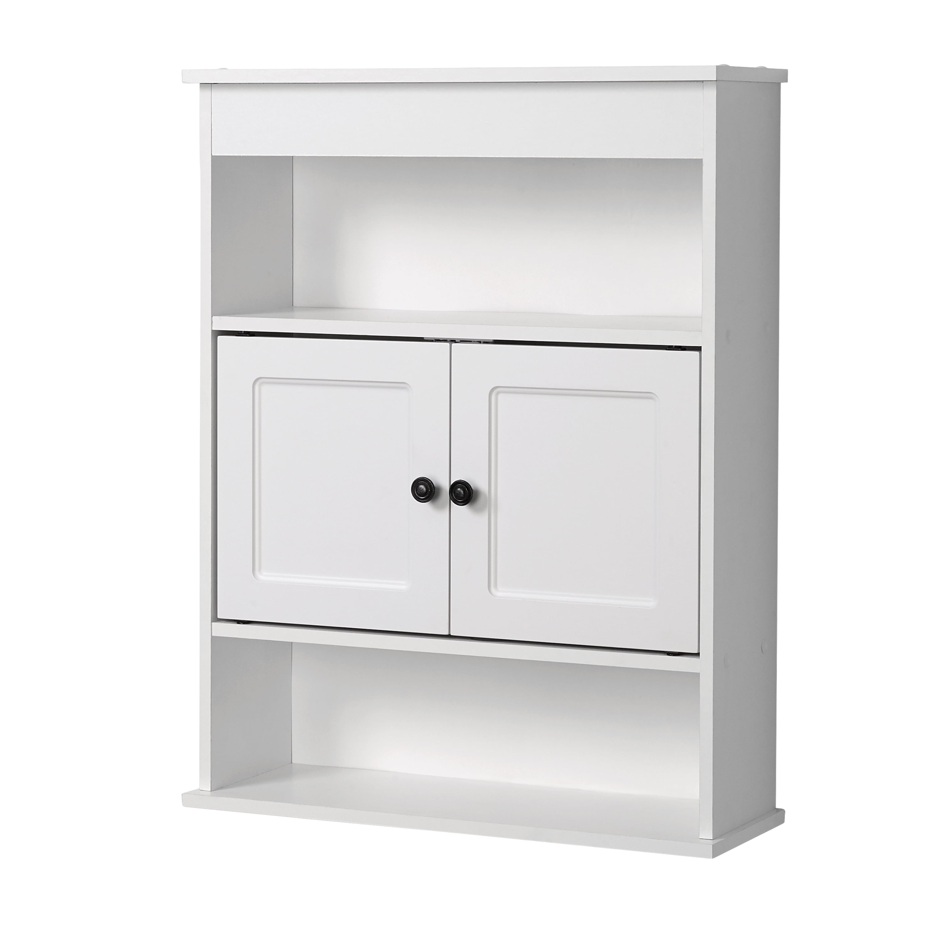 Zenna Home Engineered Wood Bathroom Wall Cabinet with 3 Shelves