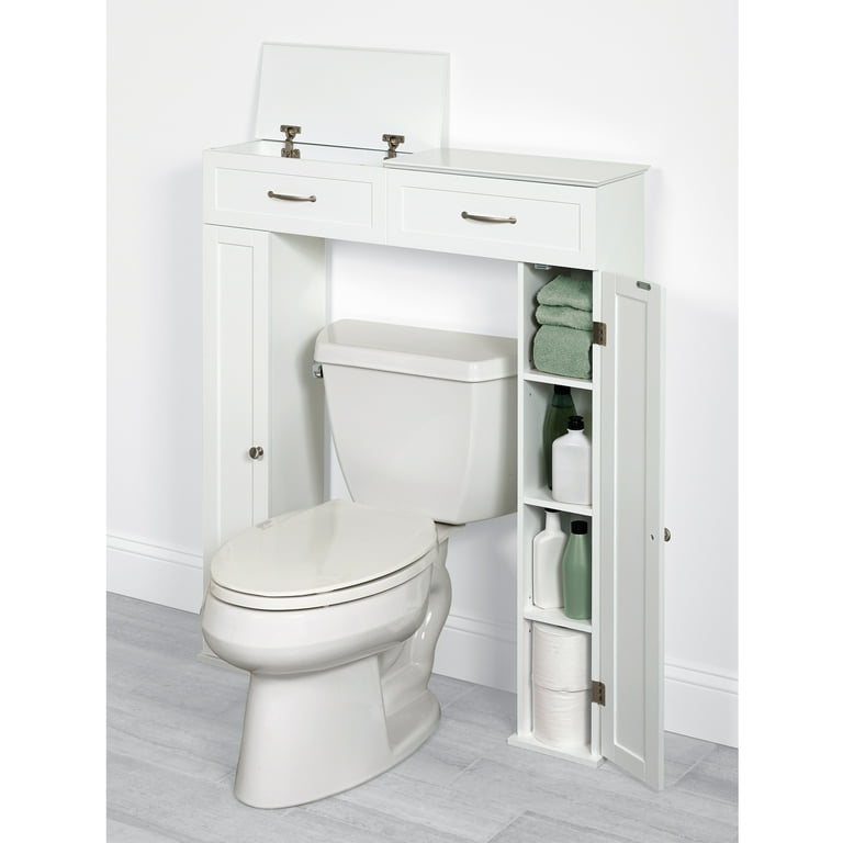 Nova Bathroom Storage Cabinet, One Drawer, Liftable Top – Depot Eshop